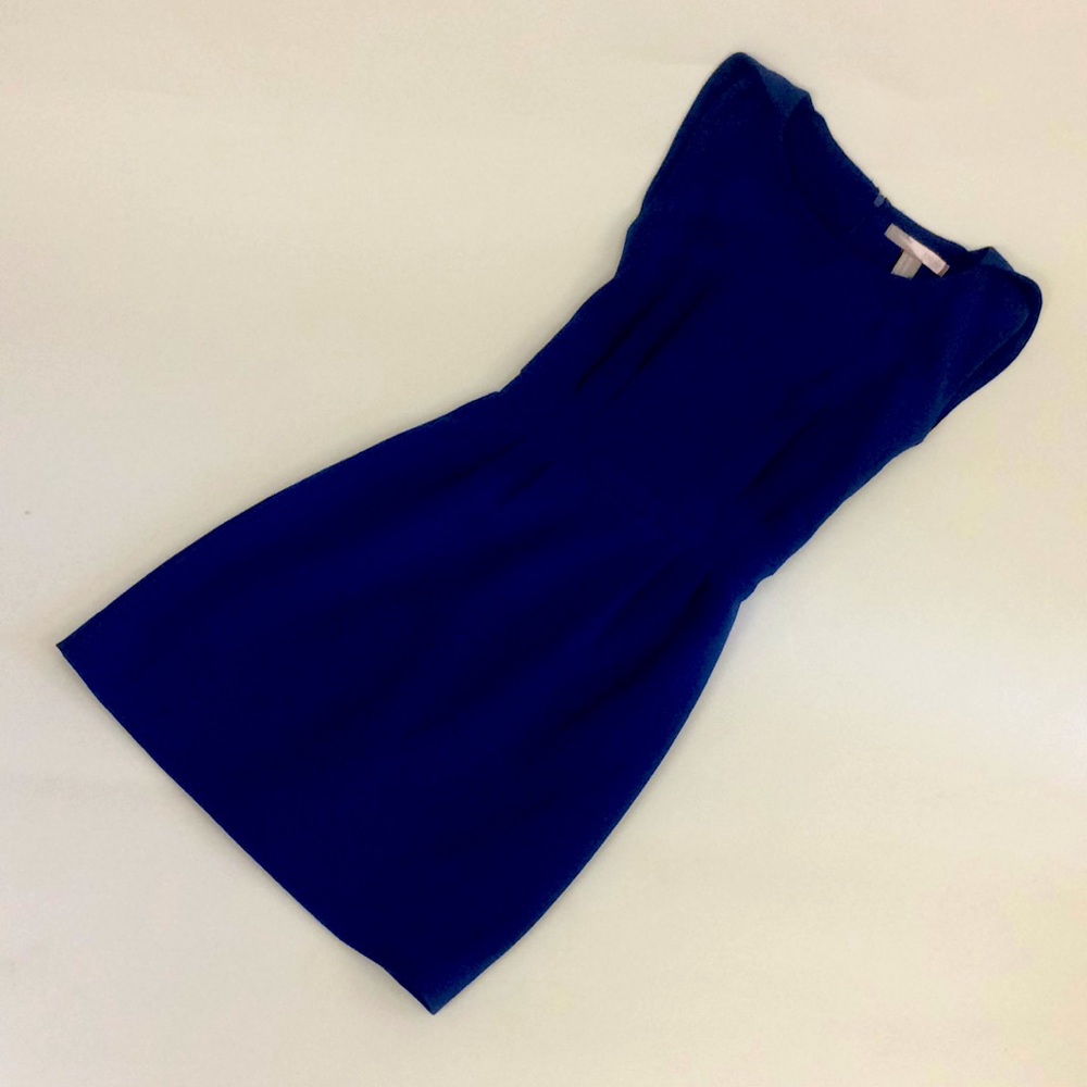 XS Forever 21 Contemporary Royal Blue Mini Dress